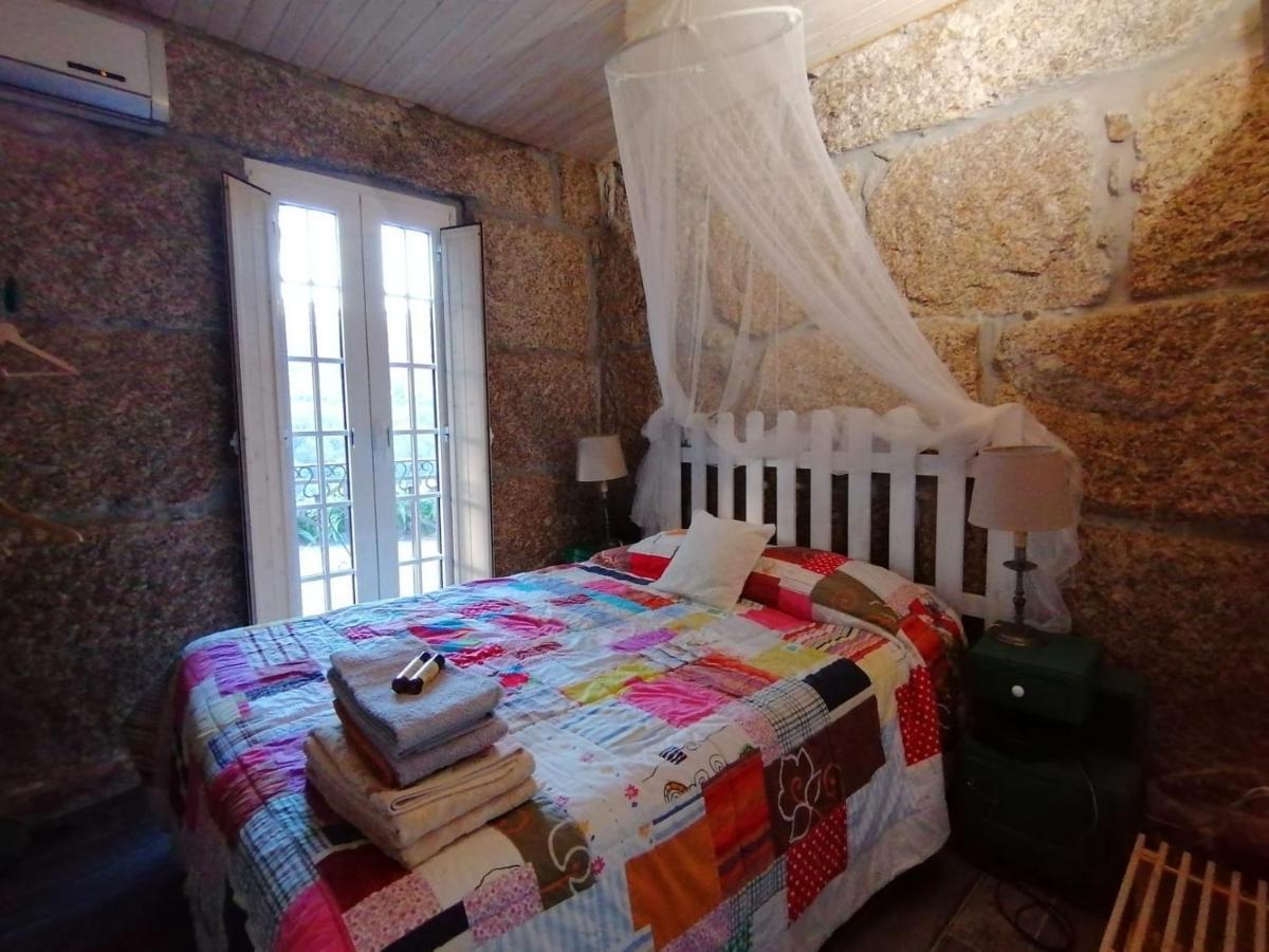 "Bouca Drigues" Casa Antiga De Pedra Com Piscina E Vista Rio Villa Amarante Kültér fotó