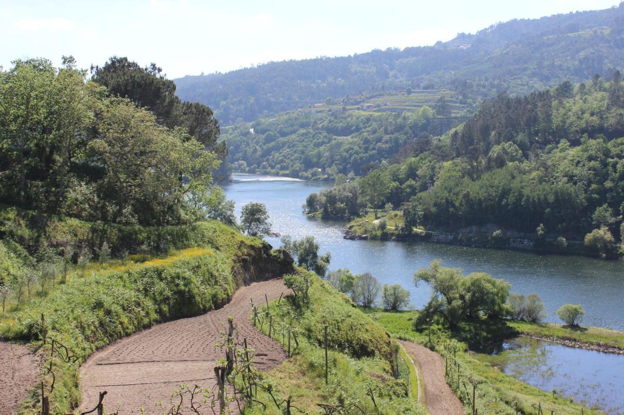 "Bouca Drigues" Casa Antiga De Pedra Com Piscina E Vista Rio Villa Amarante Kültér fotó