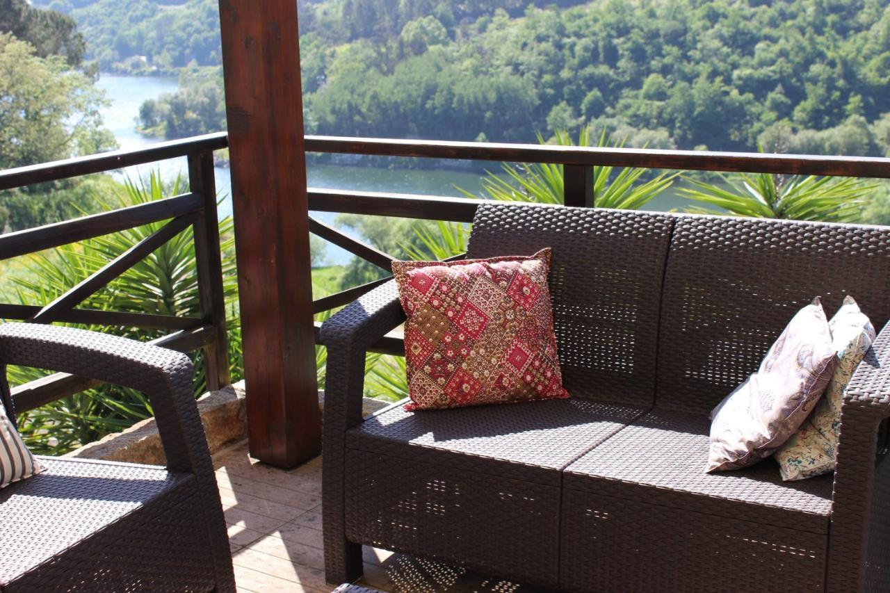 "Bouca Drigues" Casa Antiga De Pedra Com Piscina E Vista Rio Villa Amarante Kültér fotó
