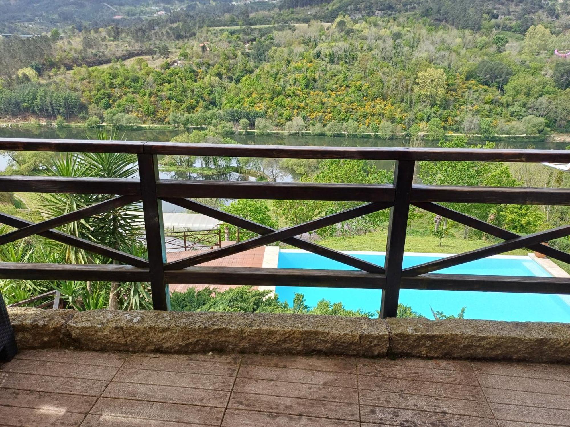 "Bouca Drigues" Casa Antiga De Pedra Com Piscina E Vista Rio Villa Amarante Kültér fotó