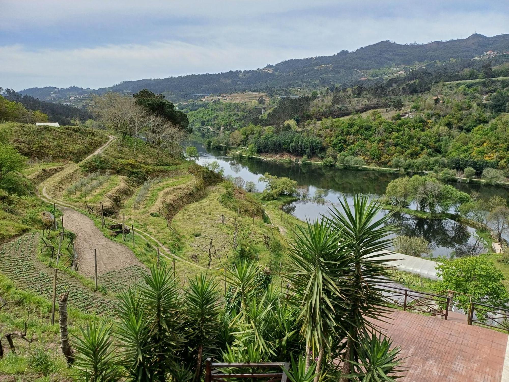 "Bouca Drigues" Casa Antiga De Pedra Com Piscina E Vista Rio Villa Amarante Kültér fotó